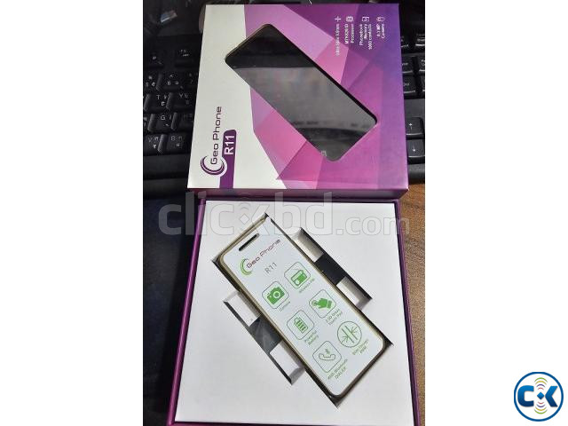 Geo R11 Mini Phone Touch Keypad Gold price in Bangladesh | ClickBD image 3