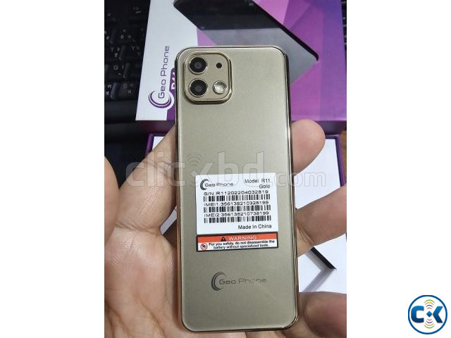 Geo R11 Mini Phone Touch Keypad Gold price in Bangladesh | ClickBD image 4