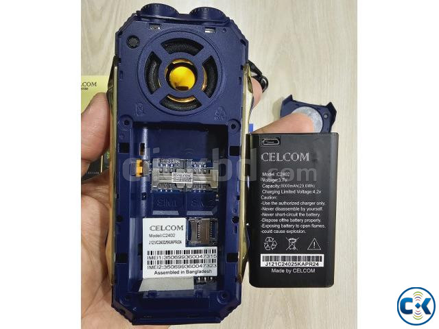 Celcom C2402 Power Bank Phone 8000mAh Dual Sim | ClickBD image 4