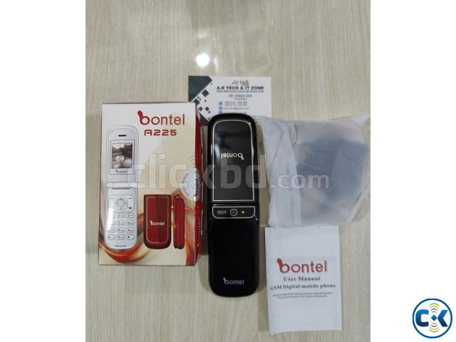 Bontel A225 Folding Phone Dual Sim Black price in Bangladesh | ClickBD image 4