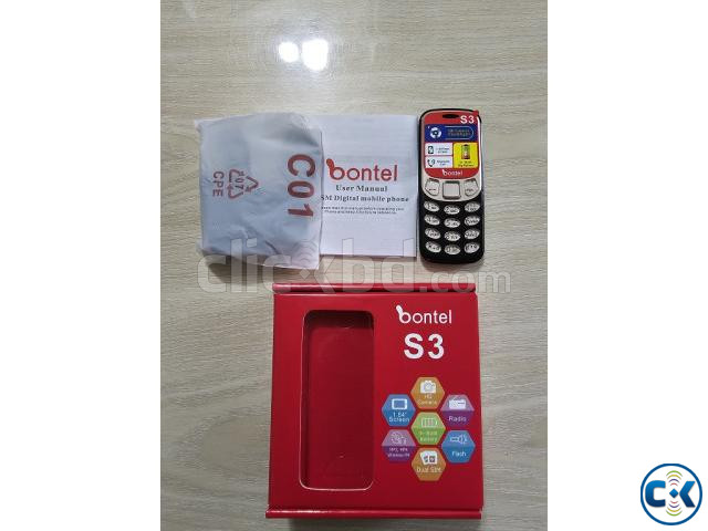 Bontel S3 Mini Phone Dual Sim Gold price in Bangladesh | ClickBD image 3