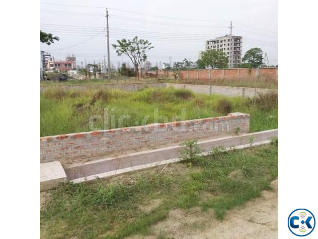 3 Katha South facing Plot Sale P Block Bashundhara RA | ClickBD image 4