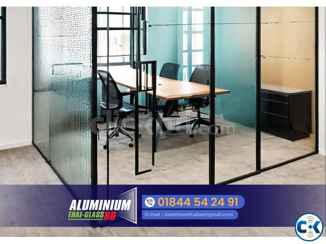 Glass Partition and Glass Door. Glass Partition | ClickBD image 4