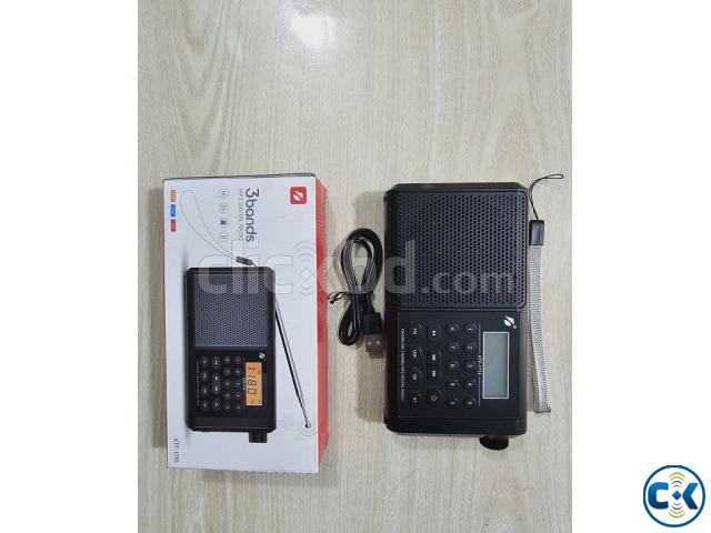 KTF-1715 FM Radio BT Speaker MP3 Player TF USB Flashlight | ClickBD image 3