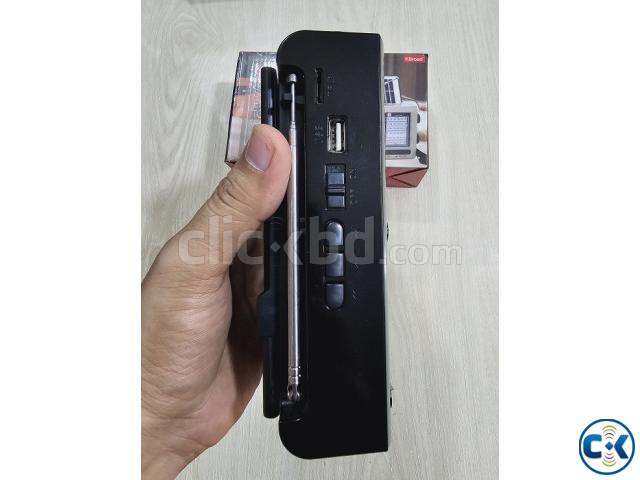 Kboard KTF-1481 Solar Charging FM Radio BT Speaker | ClickBD image 4