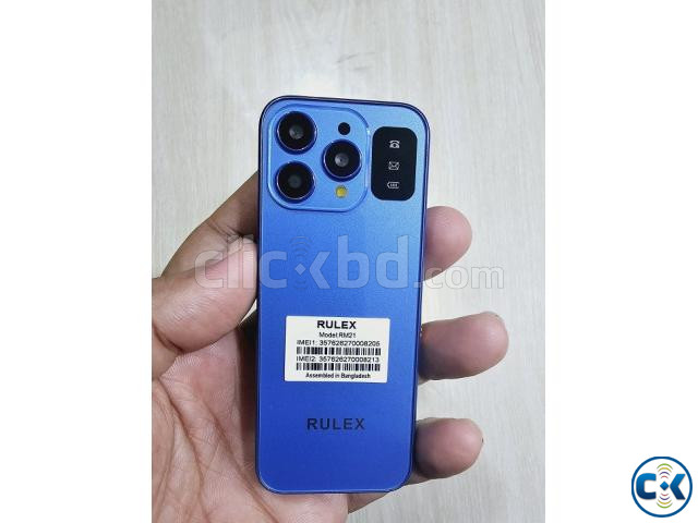 Rulex RM21 Mini Phone Dual Sim Gold price in Bangladesh | ClickBD image 2