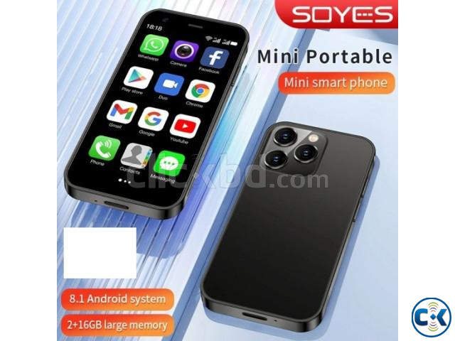 Soyes XS15 Mini Android Phone 2GB RAM 3 inch Display Gold | ClickBD image 5