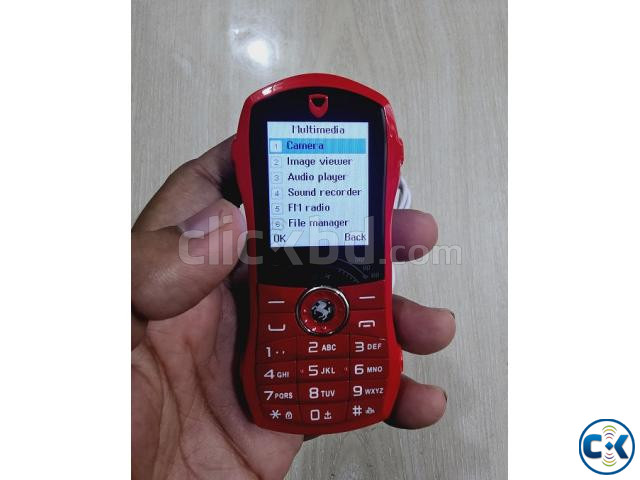 Car Shape Mobile Phone W2020 Dual Sim Camera Red | ClickBD image 4