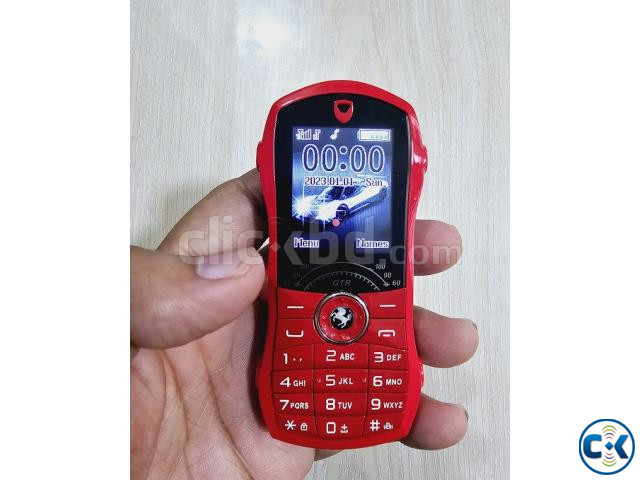 Car Shape Mobile Phone W2020 Dual Sim Camera Red | ClickBD image 5