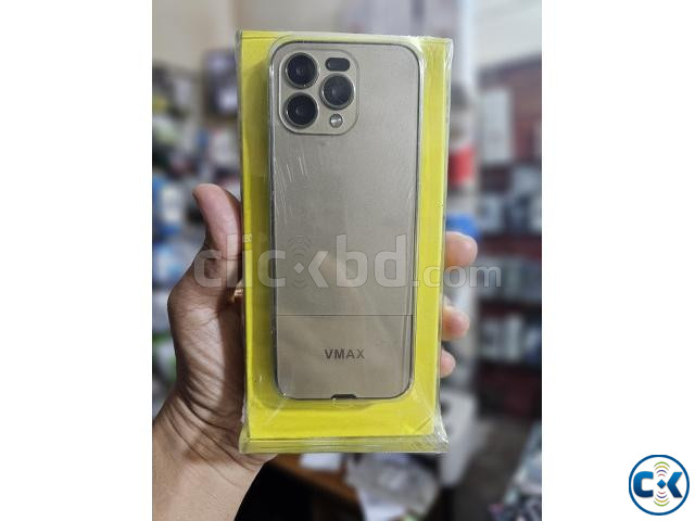Vmax V16 Ultra Max Touch Button Phone Gold Warranty | ClickBD image 2