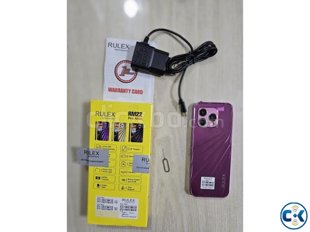 Rulex RM22 Pro Max Phone Dual Sim Warranty Purpel | ClickBD image 2