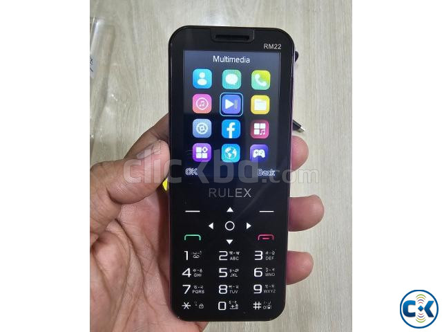 Rulex RM22 Pro Max Phone Dual Sim Warranty Purpel | ClickBD image 4