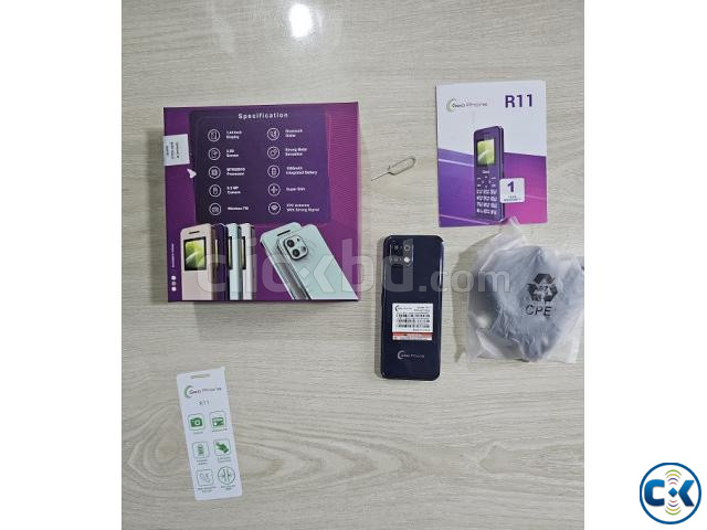 Geo R11 Mini Phone Touch Keypad Gold price in Bangladesh | ClickBD image 4