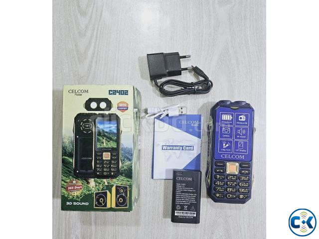 Celcom C2402 Power Bank Phone 8000mAh Dual Sim | ClickBD image 3