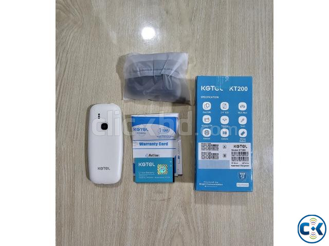 Kgtel KT200 Feature Phone Dual Sim White price in Bangladesh | ClickBD image 4