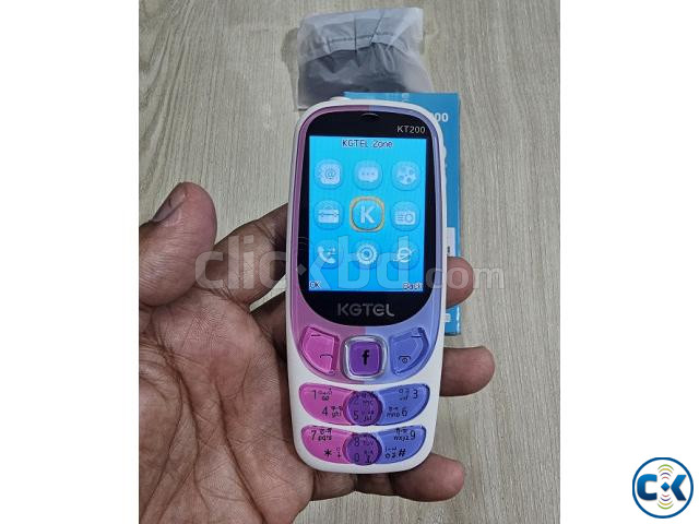 Kgtel KT200 Feature Phone Dual Sim White price in Bangladesh | ClickBD image 5