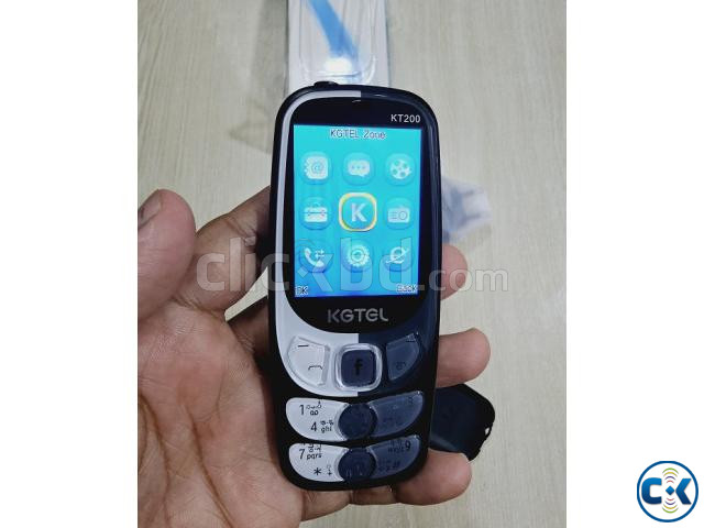 Kgtel KT200 Feature Phone Dual Sim Black price in Bangladesh | ClickBD image 3