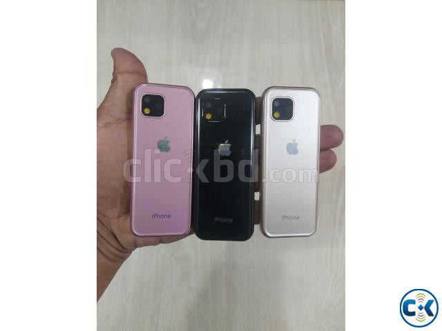 A1-B Mini Card Phone Apple Logo price in Bangladesh | ClickBD image 3