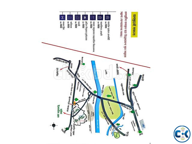 Plot just opposite site of EPZ gate of JICA | ClickBD image 3