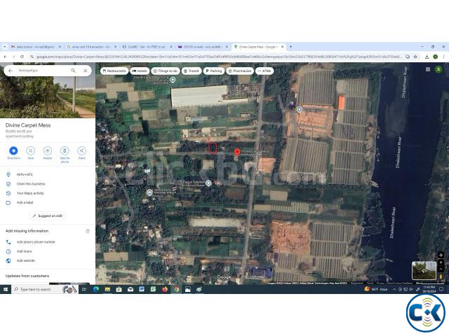 9 decimal Land near Hemayetpur price in Bangladesh | ClickBD image 5