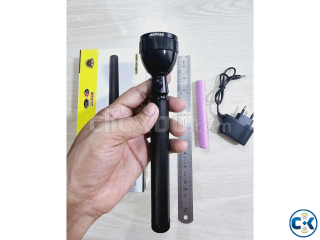 Jeepas JFL-2024 Rechargable LED Flashlight 4000mAh Torch Lig | ClickBD image 3