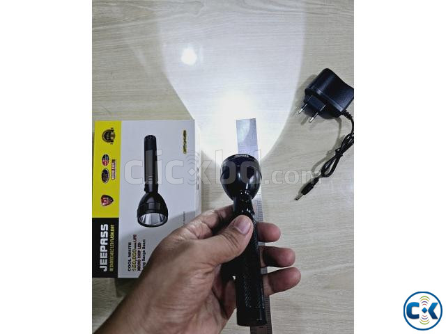 Jeepas JFL-2023 Rechargable LED Flashlight Torch Light | ClickBD image 5