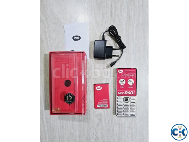 itel it9310 NEO R60 4G Button Phone Gold Wifi Hotspot Dual S | ClickBD image 2