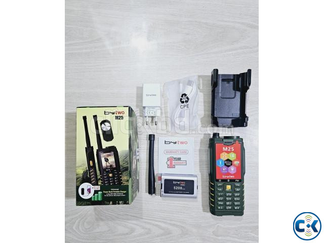 Bytwo M25 Antina Power Bank Phone Four Sim Slot 5200mAh | ClickBD image 2
