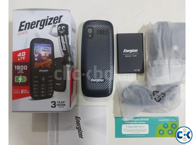 Energizer E241s Kaiso 4G Smart Button Phone Wifi | ClickBD image 2