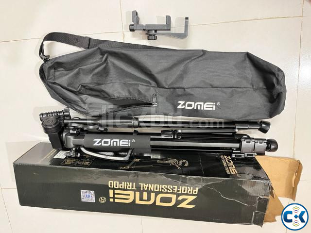 Zomei T120 Tripod With Mobile Vlogging Holder 360 Degree large image 4