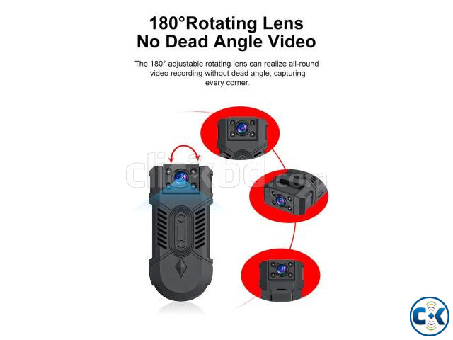 MD32 HD 1080P Body Mini Camera Portable Night Vision | ClickBD image 3
