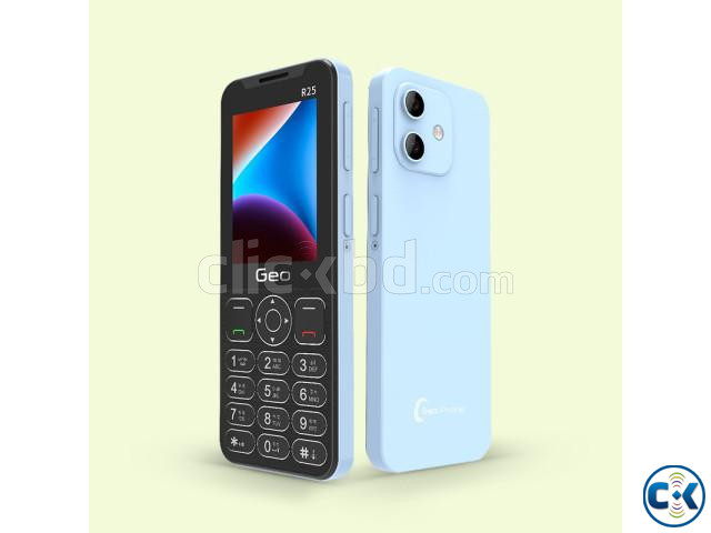 Geo R25 Mobile Ultra Slim Bluetooth Dialer Feature Phone | ClickBD image 2