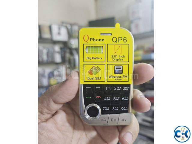 Qphone QP6 Mini Button Phone Magic Voice Gold | ClickBD image 3