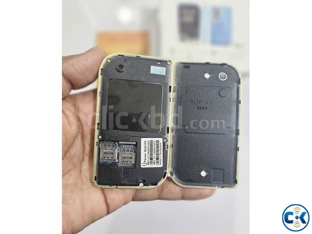 Qphone QP6 Mini Button Phone Magic Voice Gold | ClickBD image 5