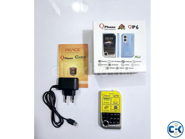 Qphone QP6 Mini Button Phone Magic Voice Gold | ClickBD image 4