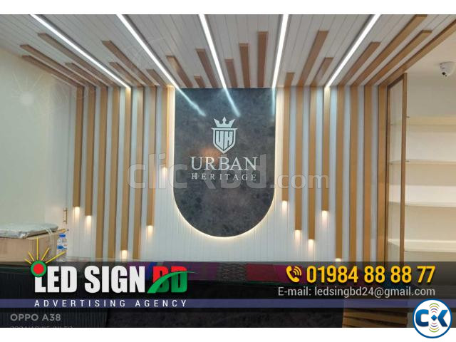 Acrylic Round signage price in Bangladesh | ClickBD image 2