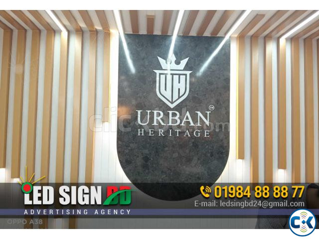 Acrylic Round signage price in Bangladesh | ClickBD image 4