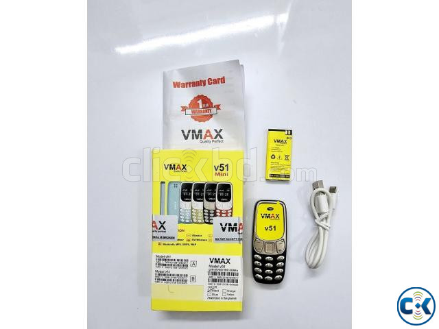 Vmax V51 Mini Phone Magic Voice Black price in Bangladesh | ClickBD image 2