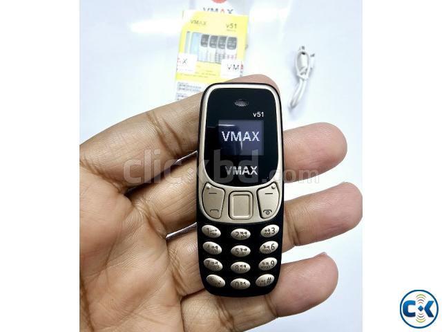 Vmax V51 Mini Phone Magic Voice Black price in Bangladesh | ClickBD image 4