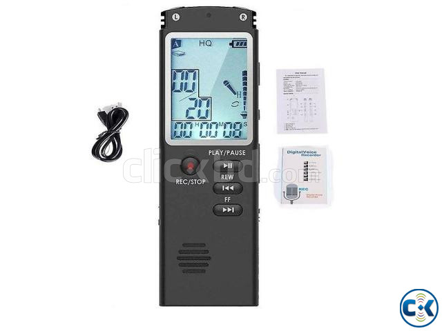 T60 Digital Voice Recorder 8GB Noise Reduction | ClickBD image 2