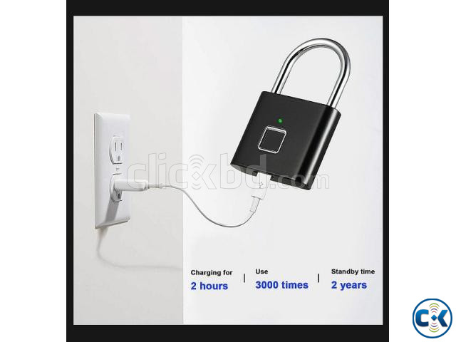 Fingerprint Lock 20 Finger Rechargeable price in Bangladesh | ClickBD image 5