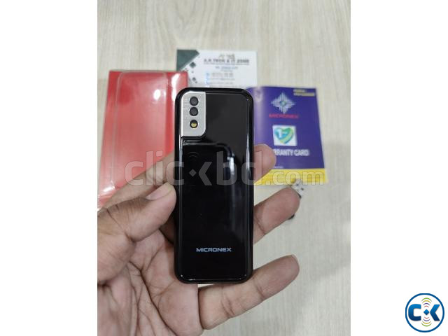 Micronex MX54 Mini Feature Phone Dual Sim-Black | ClickBD image 3