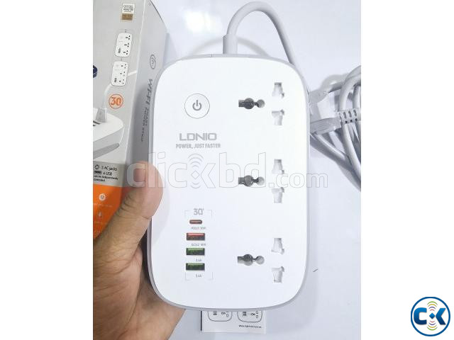 Ldnio 30W Wifi Smart Power Multiplug PD Fast Charging | ClickBD image 4