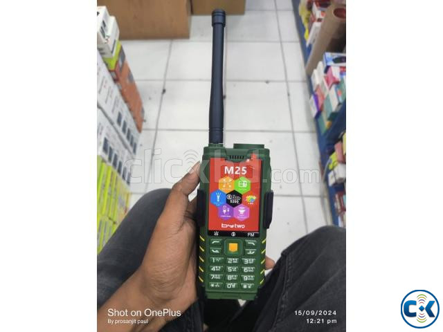 Bytwo M25 Dual Sim Power Bank Phone 5200mAh Battery | ClickBD image 2