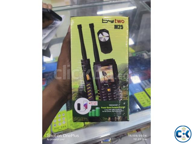 Bytwo M25 Dual Sim Power Bank Phone 5200mAh Battery | ClickBD image 4