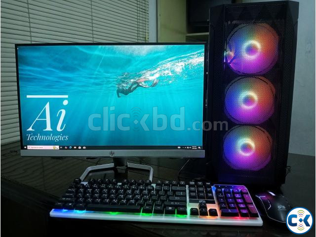HP 22 IPS Monitor MSI Killer 2200 Gaming Series with A large image 1