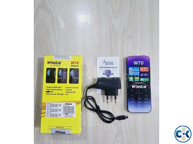 Winstar W70 Slim Phone Four Sim Black price in Bangladesh | ClickBD image 2