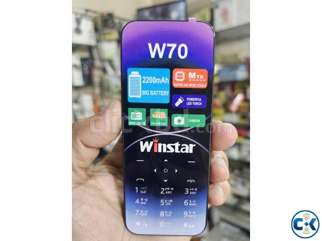Winstar W70 Slim Phone Four Sim Black price in Bangladesh | ClickBD image 3