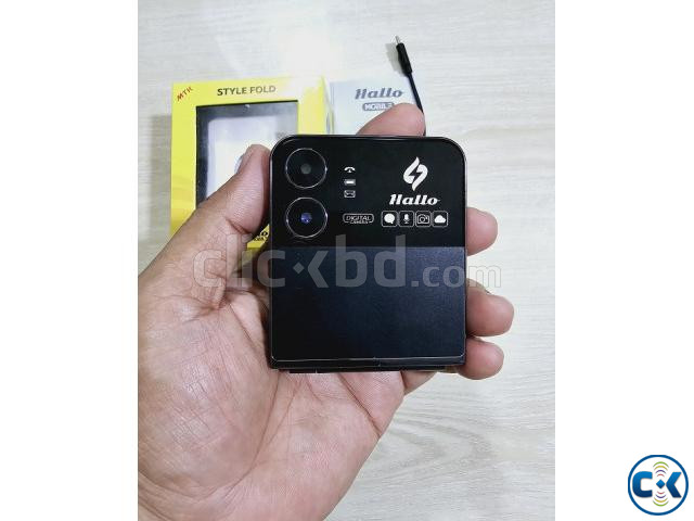 Hallo Style Foldable Phone Four Sim Warranty | ClickBD image 4