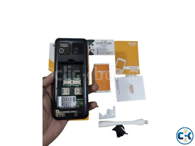 Bengal BG 303 Dj Four SIM 4500mAh Power Bank Phone | ClickBD image 2
